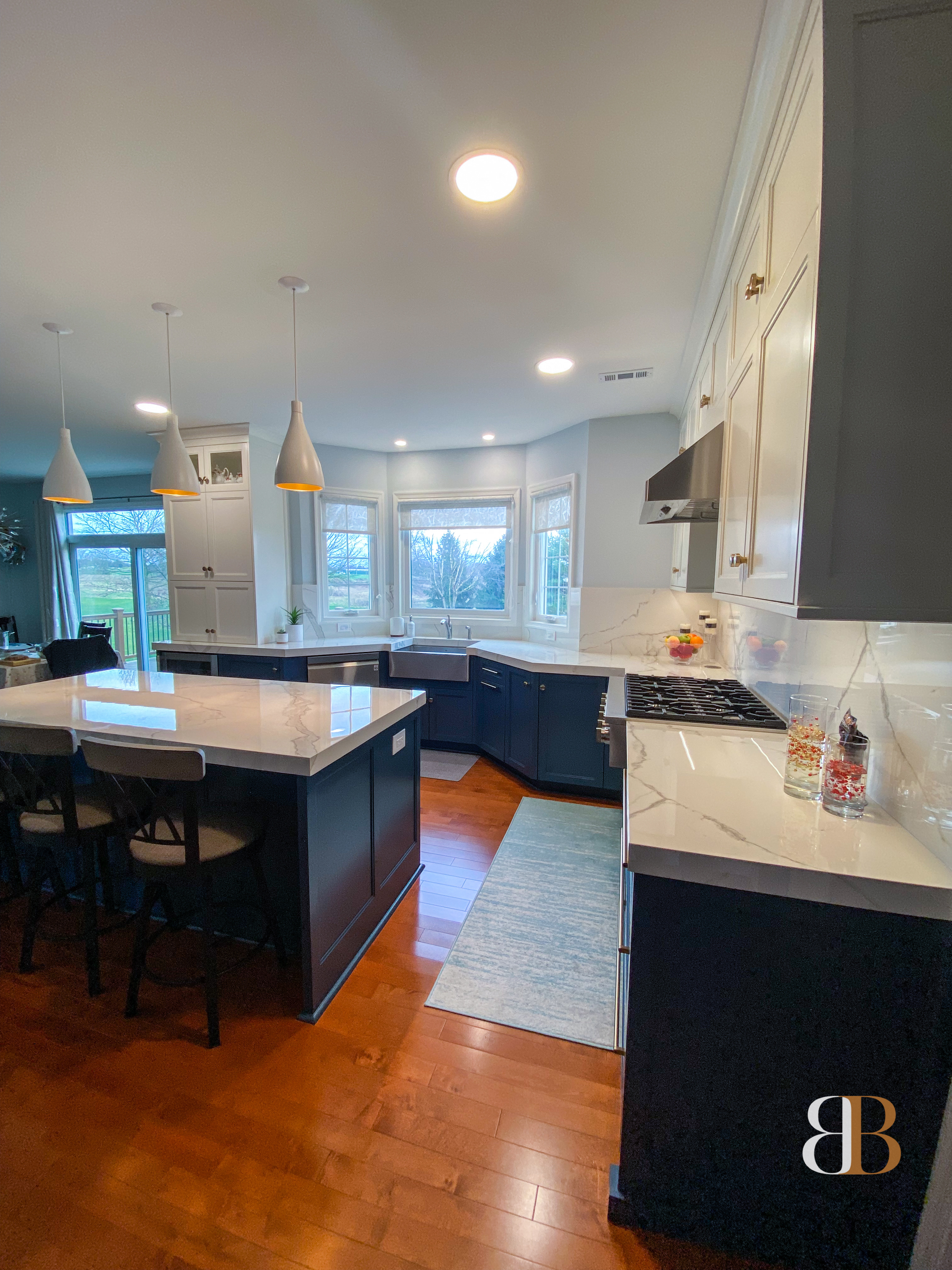 Contemporary kitchen remodel in Villanova by B&B Associates Creations — photo 5